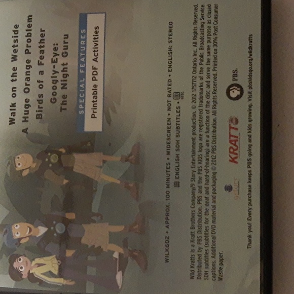 PBS Kids Wild Kratts: Jungle Animals DVD - Picture 5 of 13